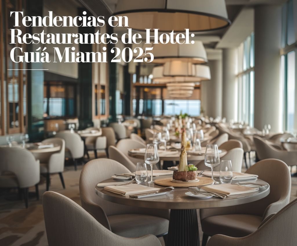 Tendencias en Restaurantes de Hotel: Guía Miami 