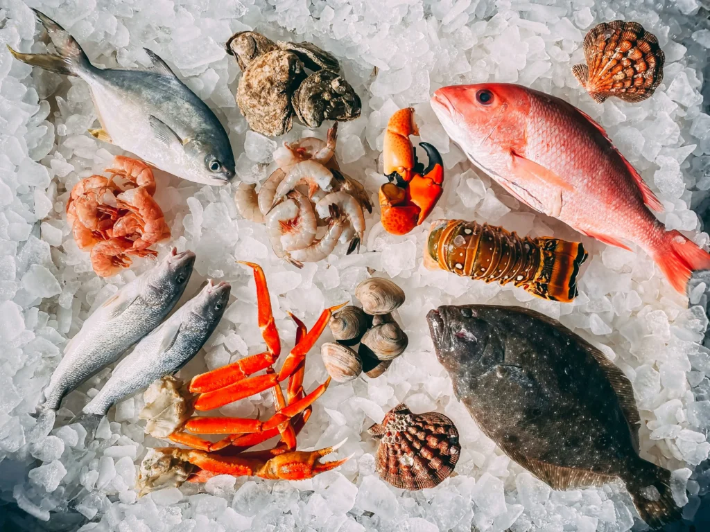 gestión de costos de mariscos