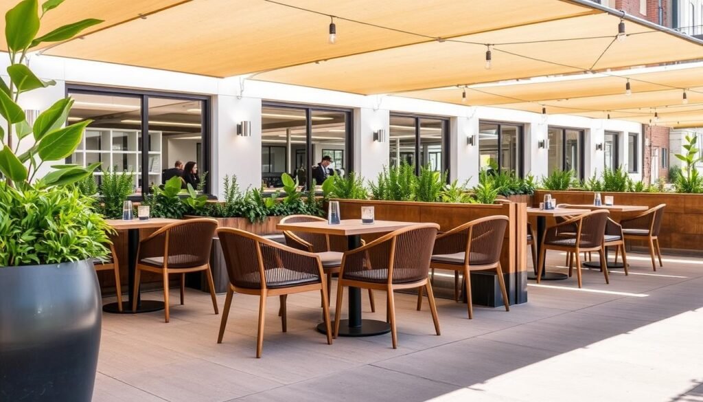 mobiliario ergonómico para restaurantes