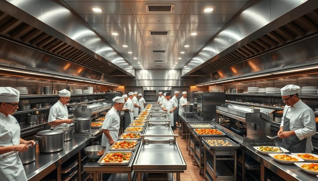 Logística de distribución en cocinas centralizadas