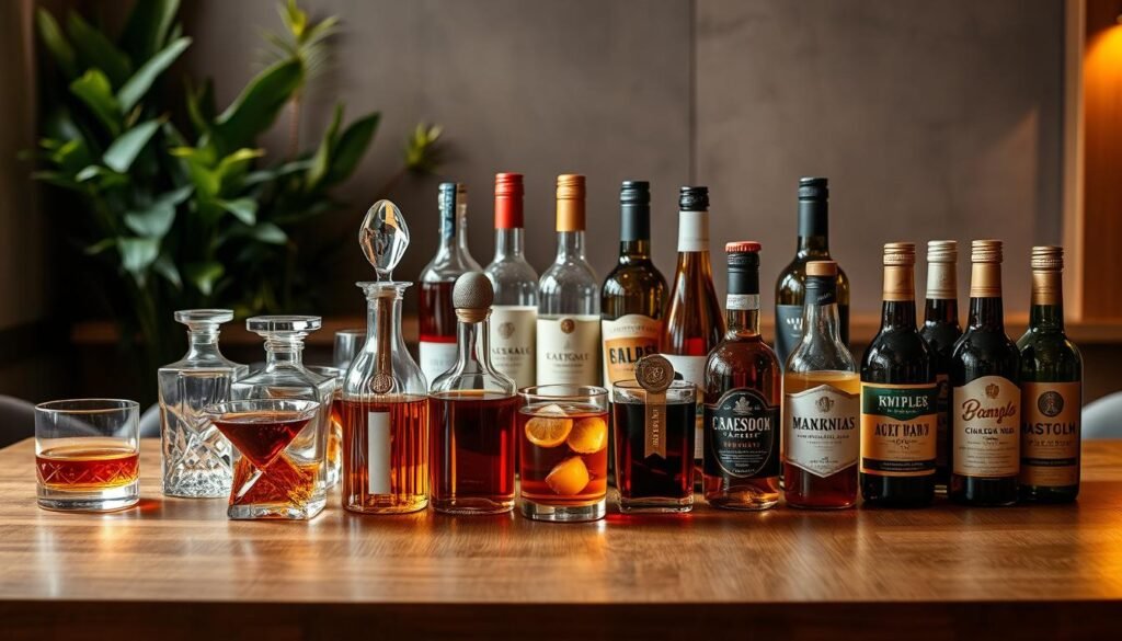 Selección de bebidas para eventos