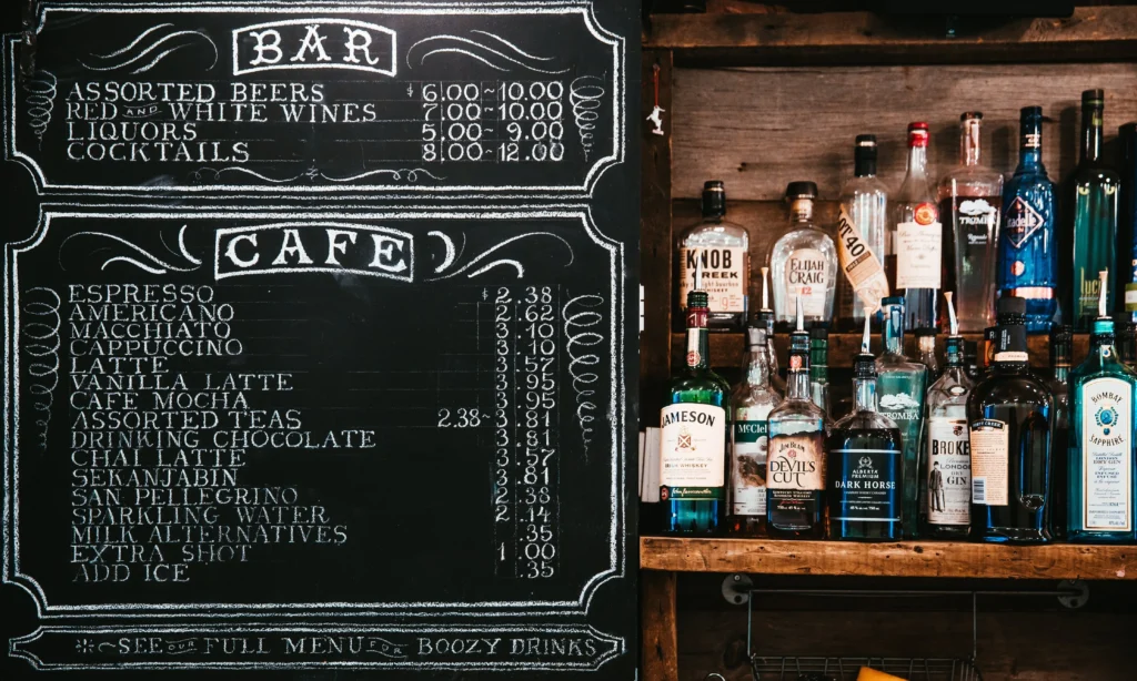 Menu de bar