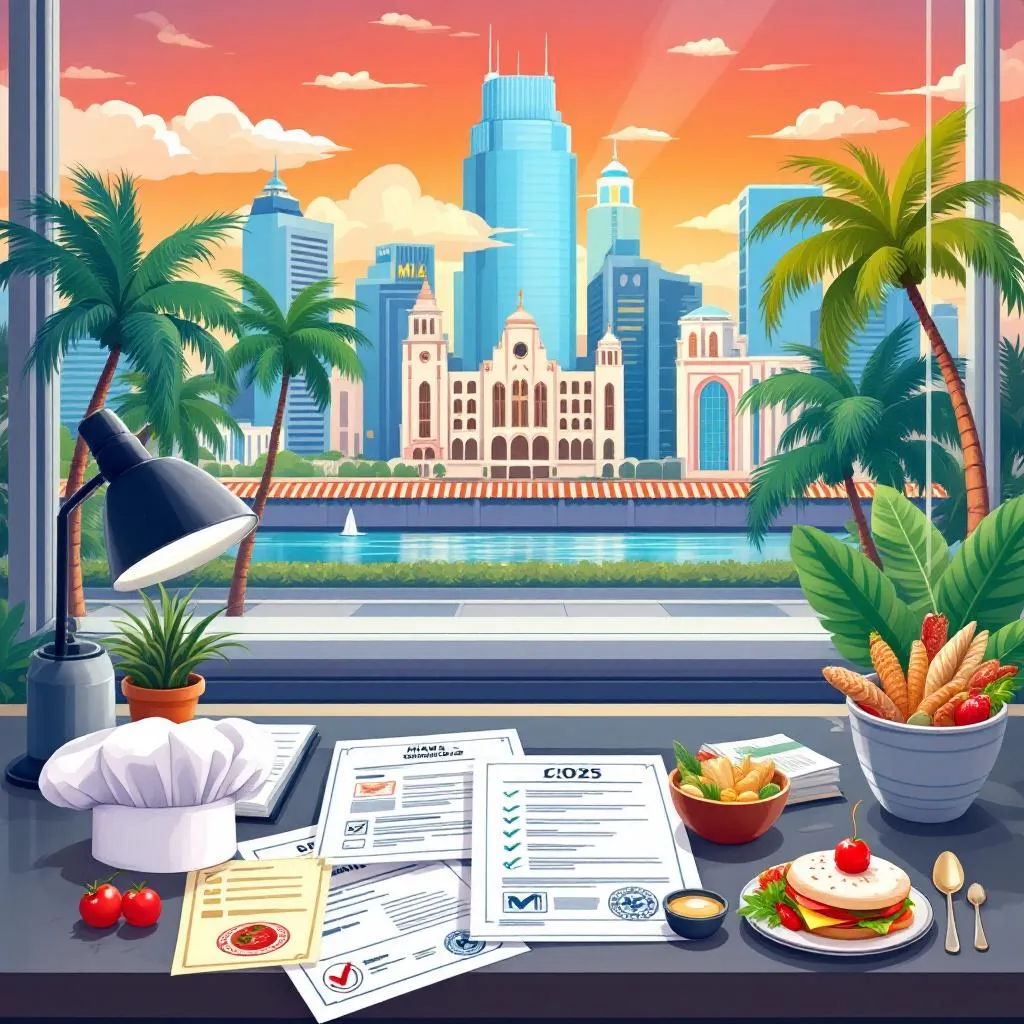 Cómo Abrir un Restaurante en Miami: Requisitos y Licencias 2025