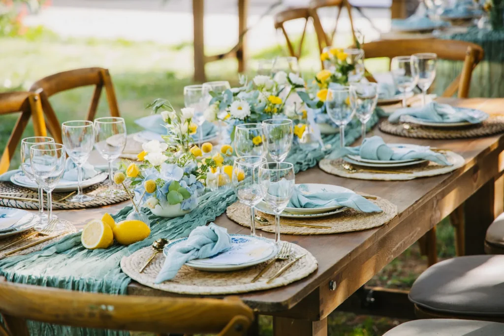 mesa decorada
